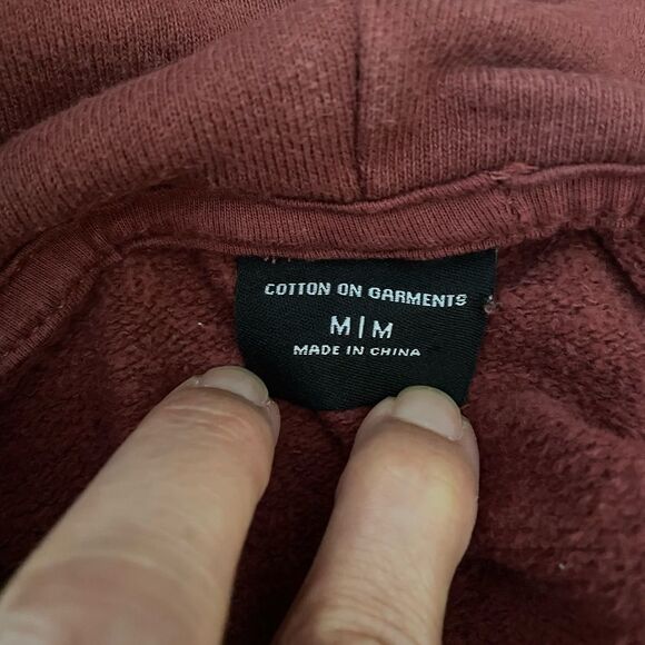 ⚡️ Cotton On Garments Drawstring Sweatshirt Hoodie ~ Size M ⚡️ - Picture 5 of 6